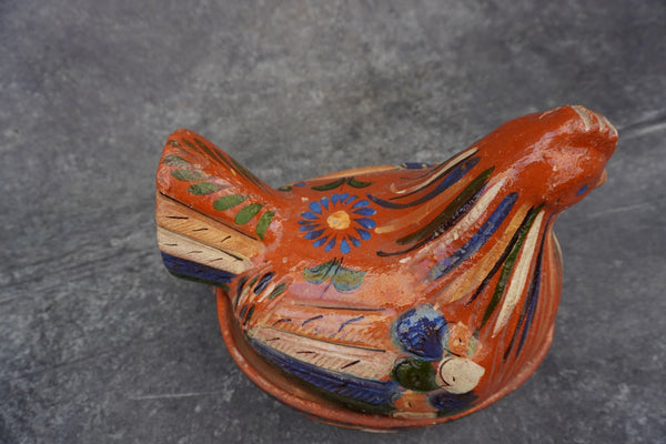 Mexican Casserole Chicken Orange Terracotta c 1950 M2958