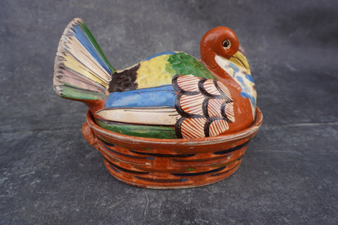 Rare Terracotta Turkey Casserole M2967