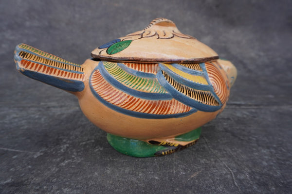 Rare Mexican Casserole Ivory Swallow M2968