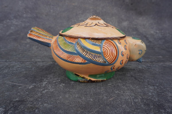 Rare Mexican Casserole Ivory Swallow M2968