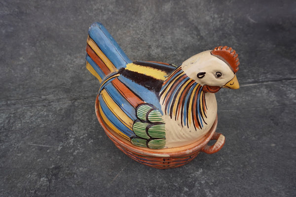 Mexican Casserole Large Ivory Chicken c 1937 M2971