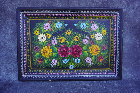 Mexican Lacquer tray M2980