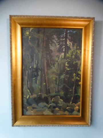 California Redwoods - Oil on Canvas P3161