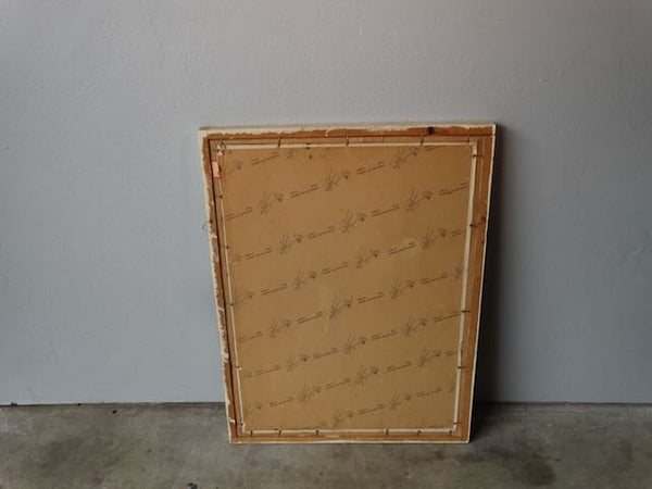 Mexican Surrealist Painting Oil on Board By Monte P3166