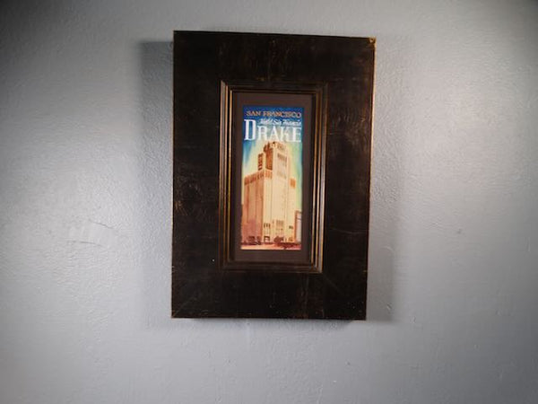 Sam Hyde Harris Original Illustration Sir Frances Drake Hotel Brochure P3178