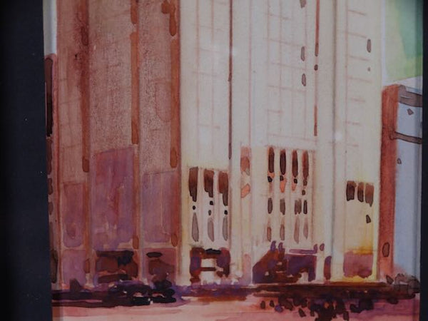 Sam Hyde Harris Original Illustration Sir Frances Drake Hotel Brochure P3178