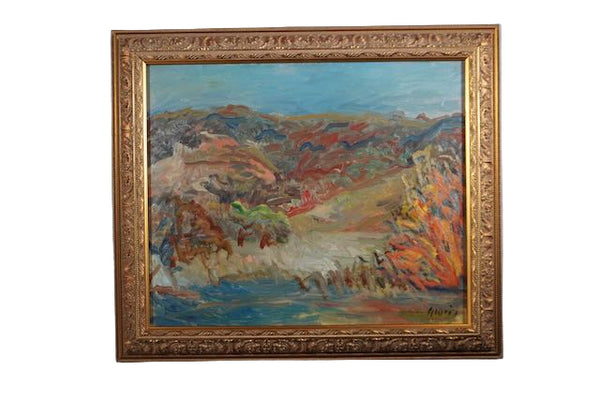 Anders Aldrin California Landscape Oil on Board P3218