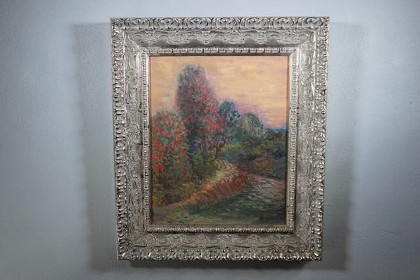 Anders Aldrin - Bend in the Road -  Oil on Board P3219