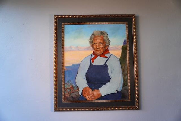 Edith Catlin Phelps (1874-1961) - Portrait of a Farmer - P3234