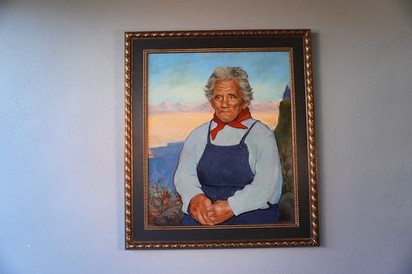 Edith Catlin Phelps (1874-1961) - Portrait of a Farmer - P3234