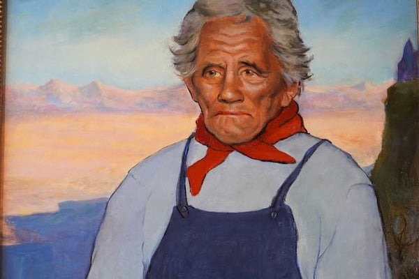 Edith Catlin Phelps (1874-1961) - Portrait of a Farmer - P3234