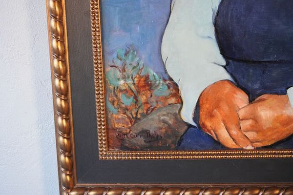 Edith Catlin Phelps (1874-1961) - Portrait of a Farmer - P3234