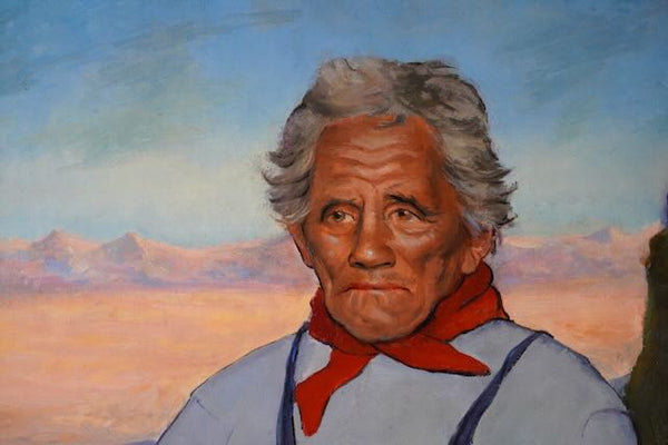 Edith Catlin Phelps (1874-1961) - Portrait of a Farmer - P3234