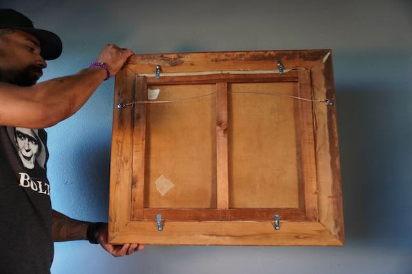 Rose Kuper - New York  Plein Air Oil on Canvas - Boats at their Mooring Dated 1930 P3235