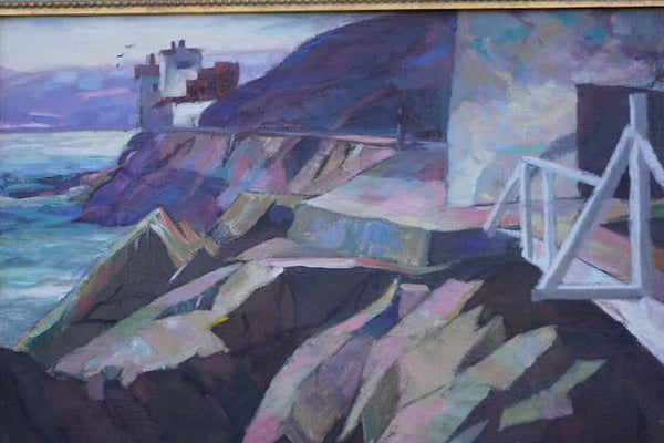 Walter Samuel Sutter - North Coast - Oil on Canvas 1920s P3245