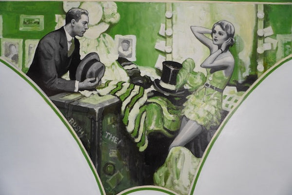 Bartow Van Voorhis Matteson (1894-1984) - Original Painting of an Illustration for Redbook 1928-29 P3251