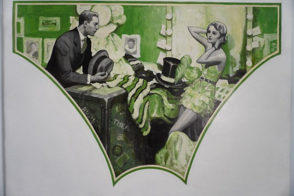 Bartow Van Voorhis Matteson (1894-1984) - Original Painting of an Illustration for Redbook 1928-29 P3251