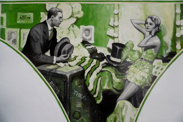 Bartow Van Voorhis Matteson (1894-1984) - Original Painting of an Illustration for Redbook 1928-29 P3251