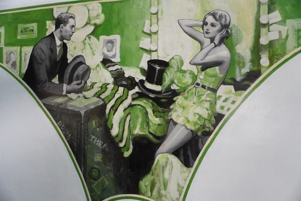 Bartow Van Voorhis Matteson (1894-1984) - Original Painting of an Illustration for Redbook 1928-29 P3251