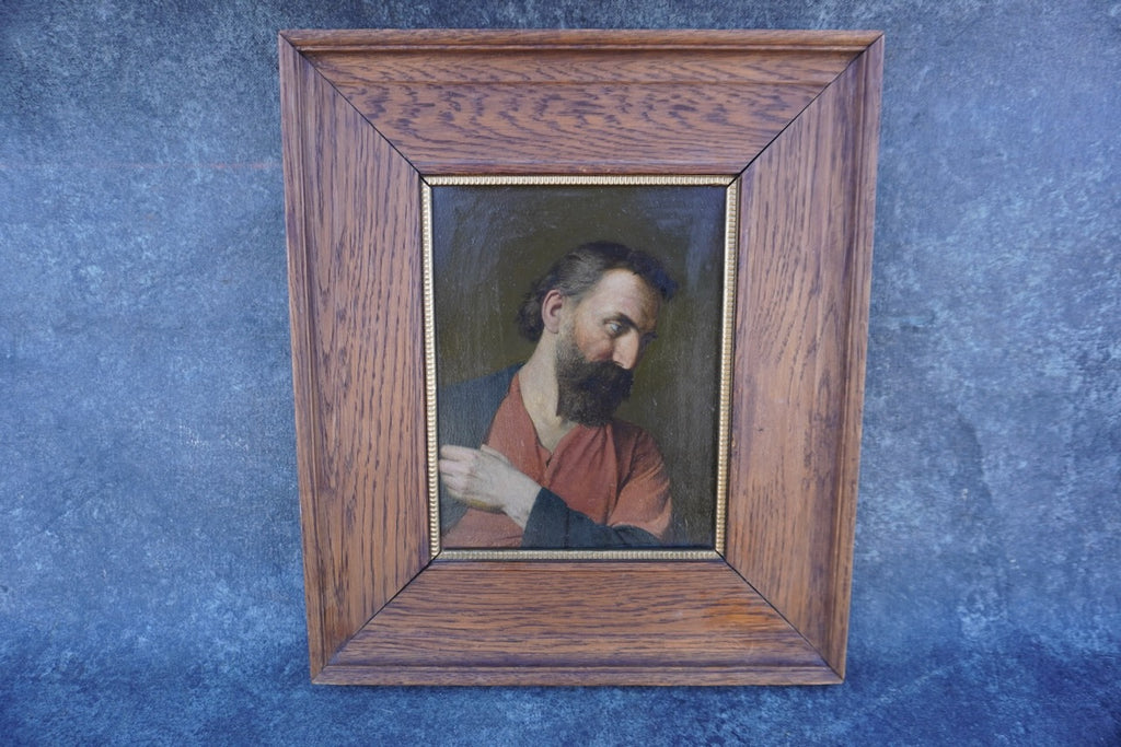 Franz Müller (1843-1929) Portrait of an Unidentified Saint but very possibly Christ P3255