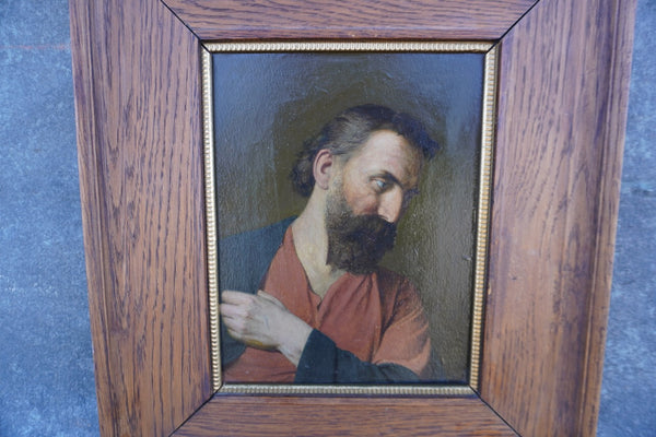 Franz Müller (1843-1929) Portrait of an Unidentified Saint but very possibly Christ P3255