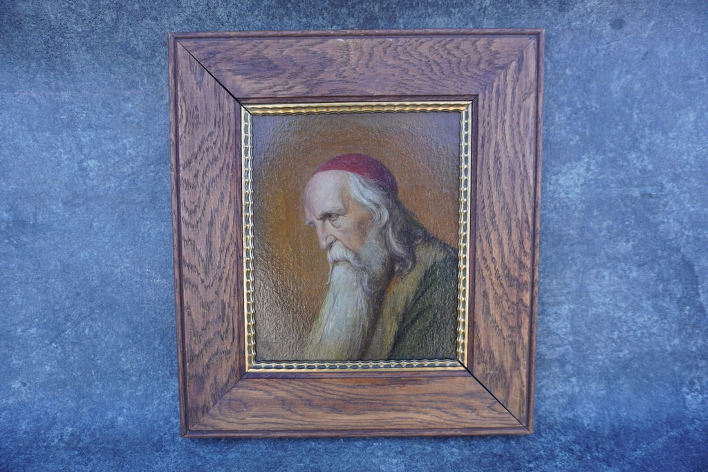 Franz Müller (1843-1929) Portrait of a Cardinal in a Red Skull Cap, perhaps St Remigius P3256