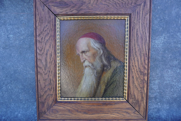 Franz Müller (1843-1929) Portrait of a Cardinal in a Red Skull Cap, perhaps St Remigius P3256