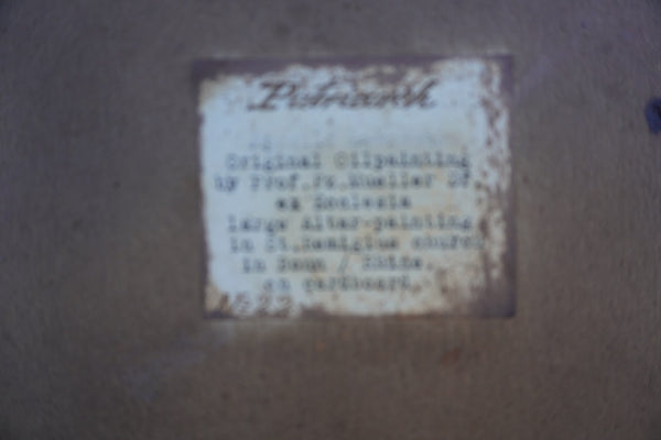 Franz Müller (1843-1929) Portrait of a Cardinal in a Red Skull Cap, perhaps St Remigius P3256