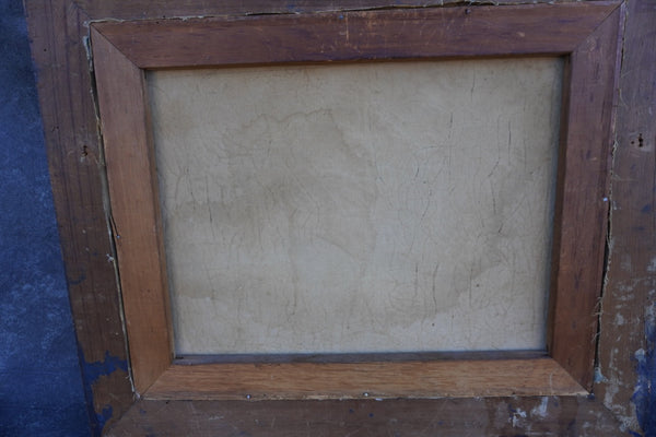 Paul Lauritz - Landscape with White Ranch Adobe - Oil on Canvas P3260