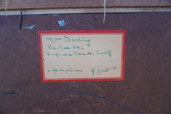 William Darling (1882-1963) - Springtime - Original Oil on Board P3268