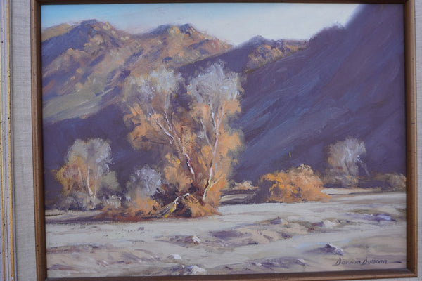 Darwin Duncan (1905-2002) High Desert Landscape Oil on Canvas P3287