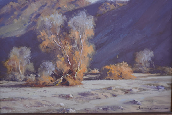 Darwin Duncan (1905-2002) High Desert Landscape Oil on Canvas P3287