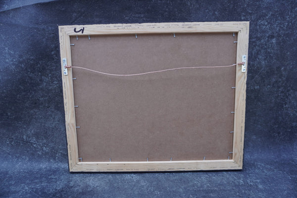 Sam Hyde Harris - Rural Barn Scene -Oil on Board P3304