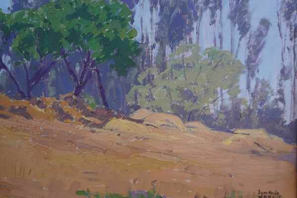 Sam Hyde Harris - Pasadena Hillside - Oil on Canvas early 1920s P3323