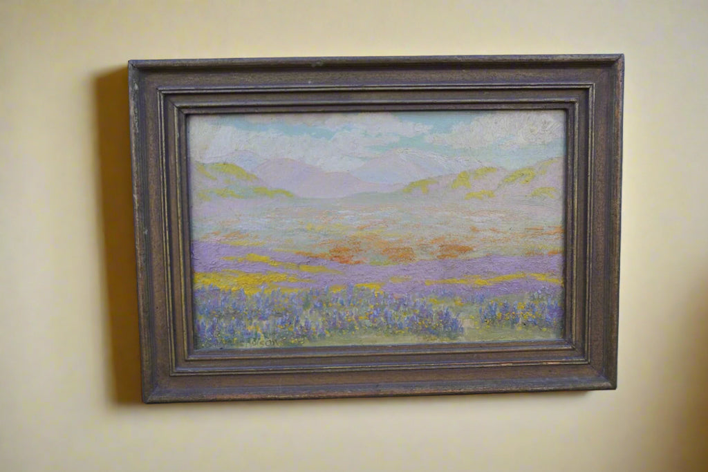hanging on a off white wall in a nice arts and crafts home circa 1920