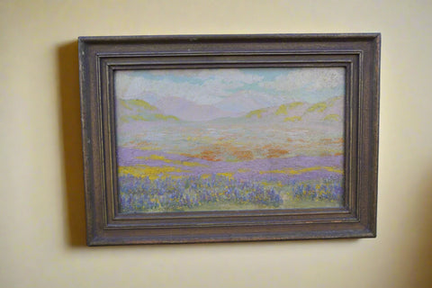 hanging on a off white wall in a nice arts and crafts home circa 1920