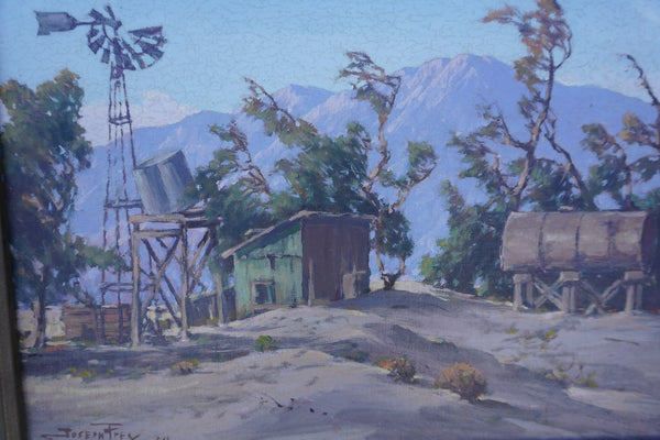 Joseph Frey - Rancho Doomed c.1954 - oil on canvas P3345