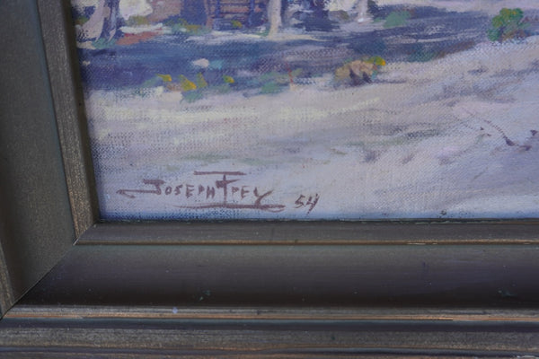 Joseph Frey - Rancho Doomed c.1954 - oil on canvas P3345