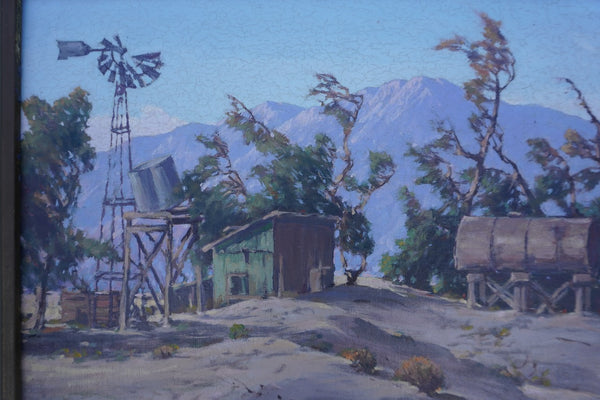 Joseph Frey - Rancho Doomed c.1954 - oil on canvas P3345