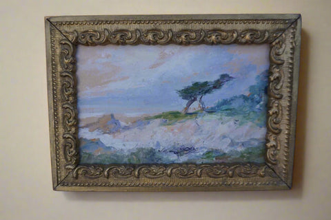 The Ostrich Tree on Trail Drive by Helen Cheney Brown c.1926, Oil on Board P3368