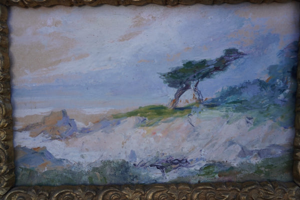 The Ostrich Tree on Trail Drive by Helen Cheney Brown c.1926, Oil on Board P3368