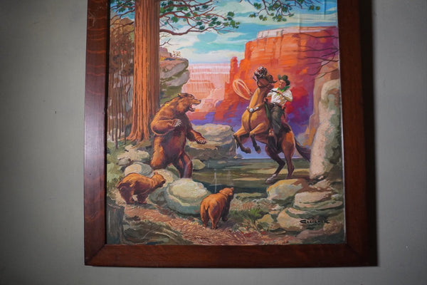 Gleicher, Illustration Art, Pulp Poster Art P3372