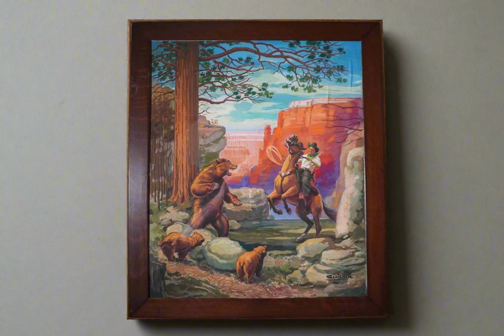 Gleicher, Illustration Art, Pulp Poster Art P3372