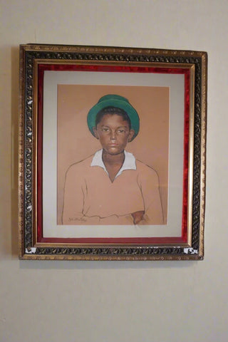 Boy with Green Hat by Edith Caitlin Phelps P3374