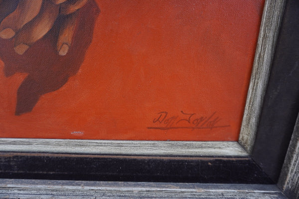 Don E Taylor (b 1954) - Southwest Indian Girl with a Turquoise Necklace  P3392