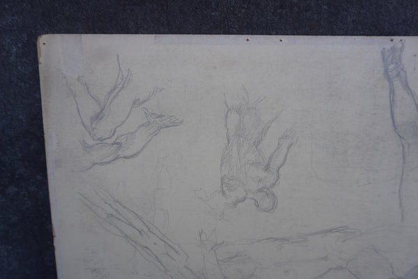 Accident Scene by Sam Hyde Harris, Mixed Media on Board P3393