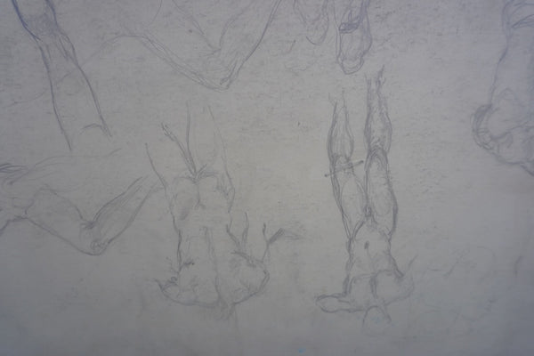 Accident Scene by Sam Hyde Harris, Mixed Media on Board P3393