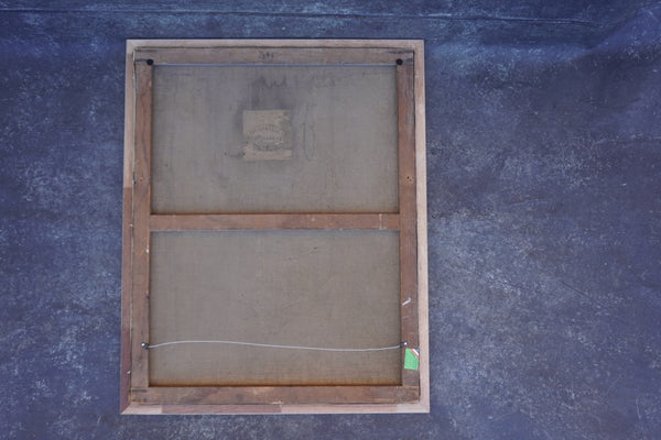 Bl. Jacqueury - Aimons-nous, Sauvons-nous - Oil on Canvas P3396