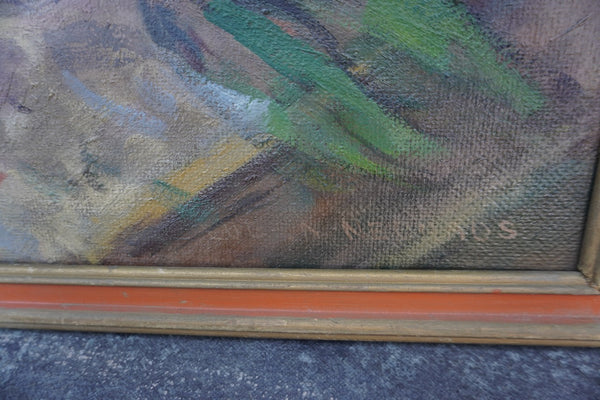 Karl Eugen Neuhaus (1904-1963) - Still Life: Mangos in Basket - P3406