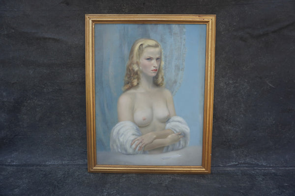 Eva Herrmann (1901-1978) - Ice Queen - Oil on Board P3407